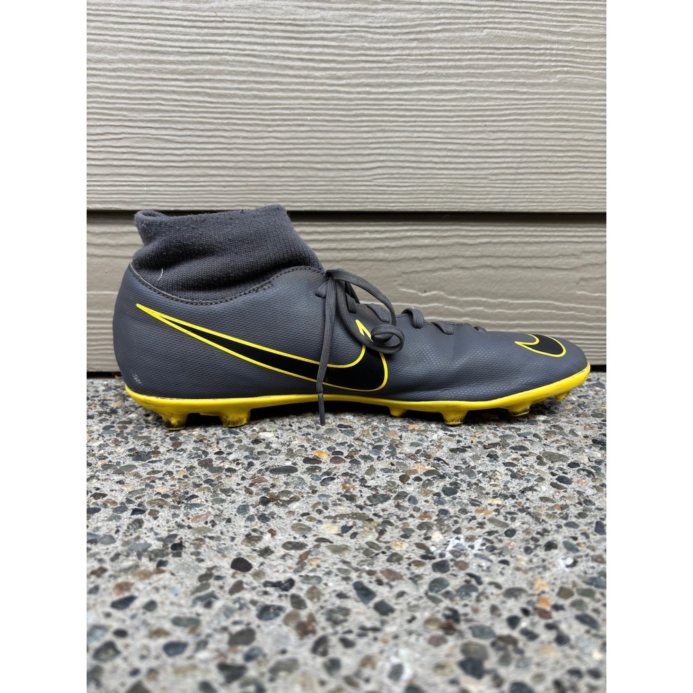 Nike Mercurial Superfly 6 Pro Soccer Cleats Grey Yellow AH7362-070 Men's 12 - Picture 2 of 10